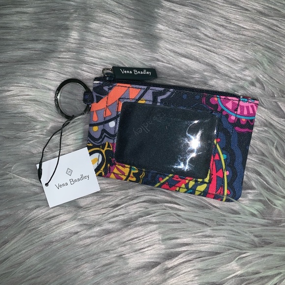 🌟 Vera Bradley Petal Paisley ID case keychain🌟 - Picture 5 of 6